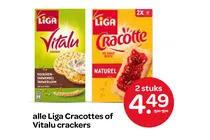 liga cracottes naturel