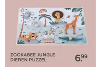 jungle dieren puzzel