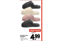 heerlijk zachte pantoffels
