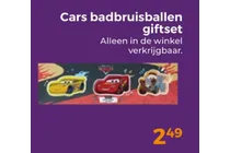 cars badbruisballen giftset