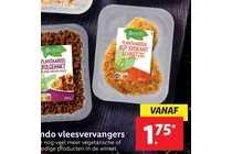plantaardige kipkrokant schnitzel