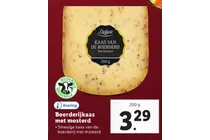 boerderijkaas met mosterd