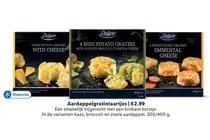 mini potato gratins met broccoli