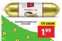 marzipan log