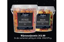 milde rijstzoutjes mix
