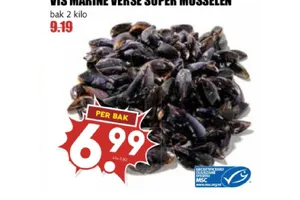 verse super mosselen