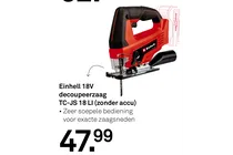 decoupeerzaag tc js 18 li