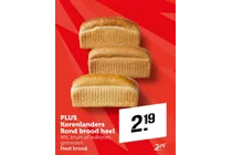 korenlanders rond brood heel