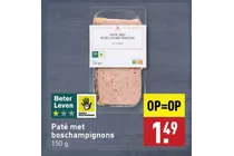 pate met boschampignons