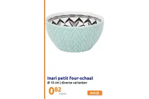 inari petit four schaal