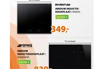 inbouw inductie kookplaat
