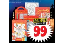 sint kleur activiteiten en stickerboek