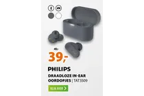 draadloze in ear oordopjes