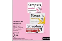 strepfen citroen honing