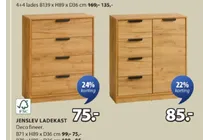 jenslev ladekast 4 4 lades
