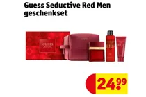 guess seductive red men geschenkset