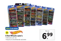 hot wheels auto s 5 pack