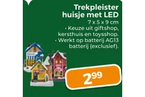 trekpleister led huisje
