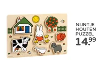 nijntje houten puzzel