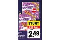 kruidnoot poffertjes