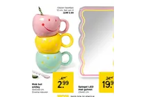 spiegel led met golven