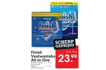 finish vaatwastabs all in one quantum