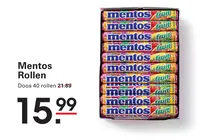 mentos fruit rollen
