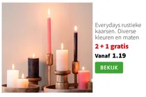 rustieke kaarsen