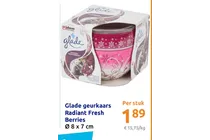 geurkaars radiant fresh berries