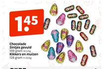 chocolade kikkers en muizen