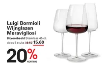 wijnglazen meravigliosi stemless
