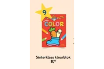 sinterklaas kleurblok