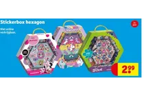 stickerbox hexagon stitch