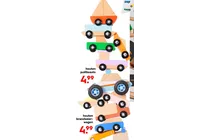 houten politieauto