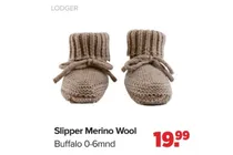slipper merino wool