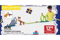 racebaan met looping