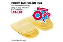 plakken kaas
