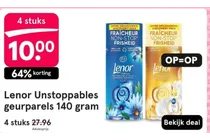 lenor unstoppables geurparels