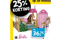 barbie horse stable playset