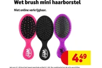 wet brush mini haarborstel