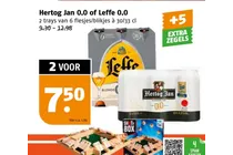 hertog jan 0 0 en leffe 0 0