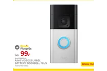 ring videodeurbel battery doorbell plus