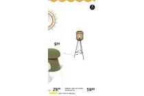 bamboe lamp op poten