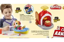 play doh pizza oven speelset