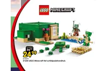 lego minecraft het schildpadstrandhuis