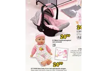 zieke baby 41cm met oplichtende wangen