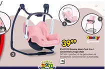 smoby maxi cosi 3 in 1 schommel hoge stoel