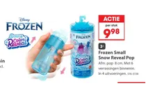 frozen small snow reveal pop