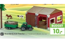 boerderij met tractor
