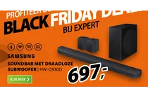 soundbar met draadloze subwoofer